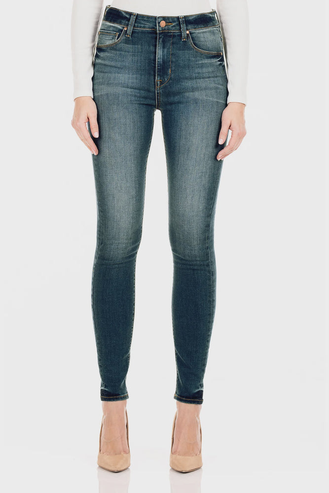 Gwen High Rise Skinny - Barcelona Blue