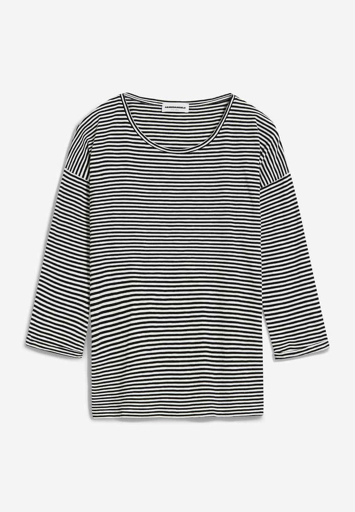 Sianna Lovely Stripes 3/4 Sleeve T-Shirt