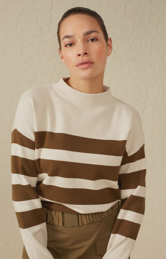 Stripe LS Sweater